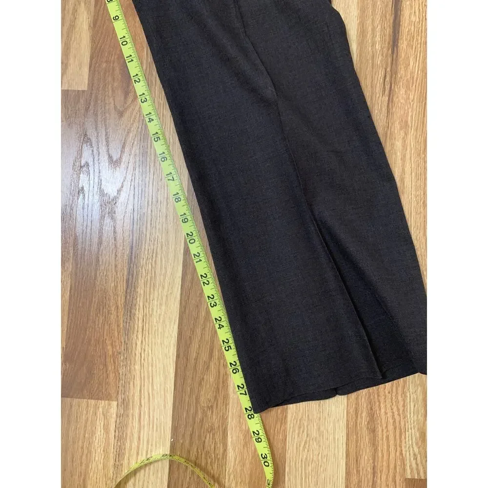 Vintage Banana Republic Pants Trousers W 4 Linen Blend Brown Mocha Work/Play